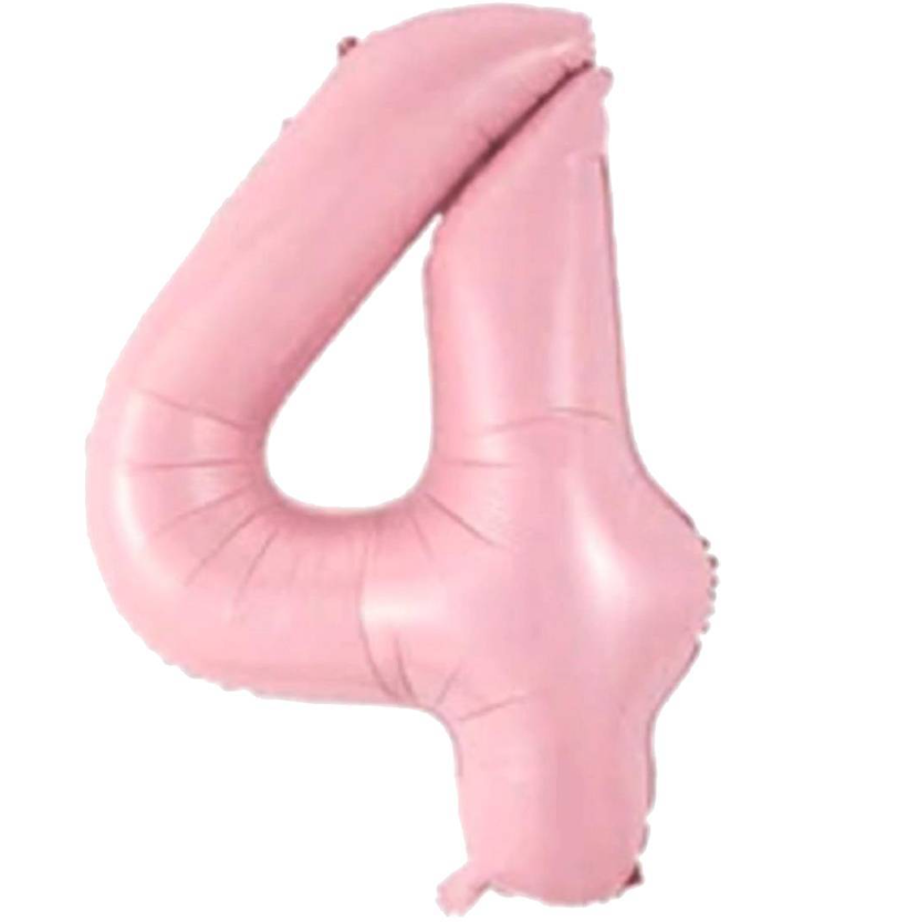 Folyo Balon Pembe 4 34 İnç 76 Cm